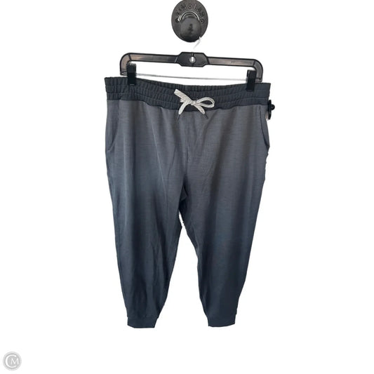 Athletic Pants By Vuori In Grey, Size: 12