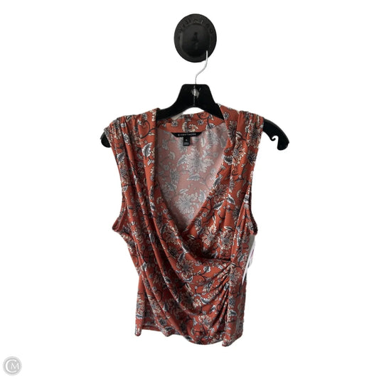 Top Sleeveless By 41 Hawthorn In Orange, Size: Xl