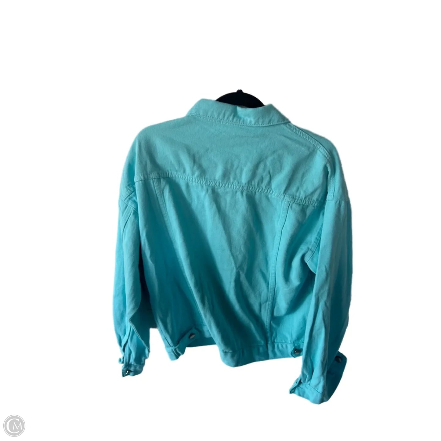 Jacket Denim By Clothes Mentor In Blue Denim, Size: Xl