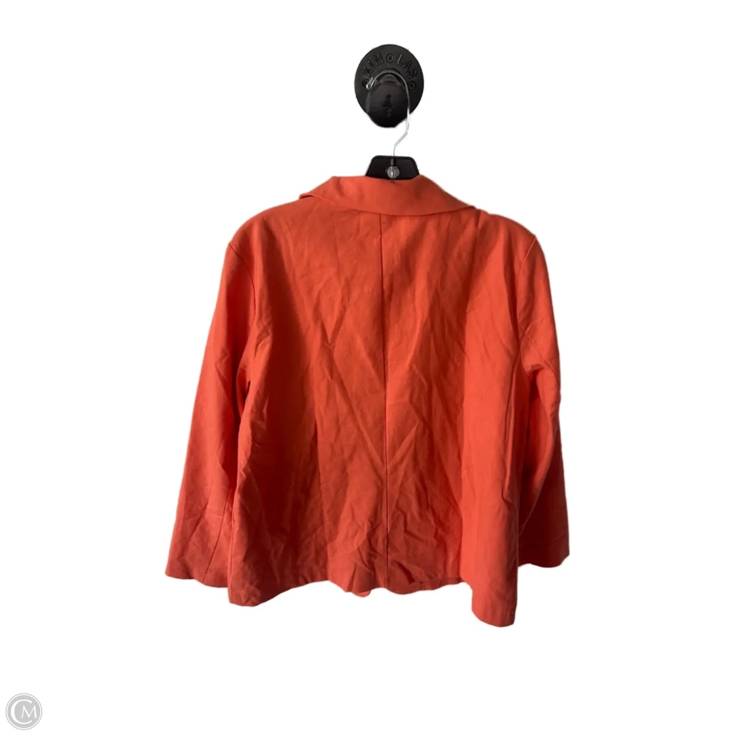 Blazer By Clothes Mentor In Orange, Size: L