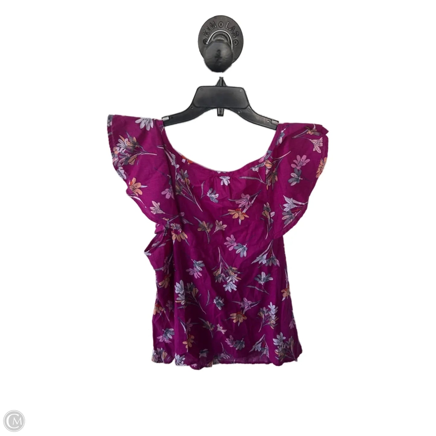 Top Sleeveless By St Johns Bay In Purple, Size: Xl