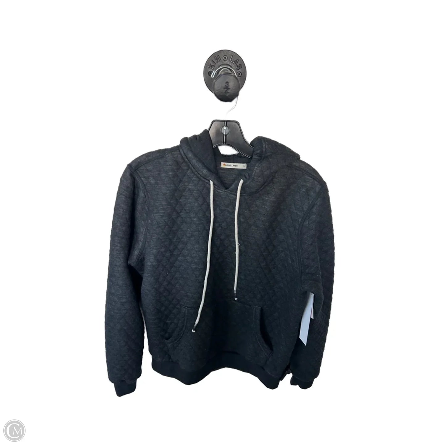 Sweatshirt Hoodie By Marine Layer In Grey, Size: S