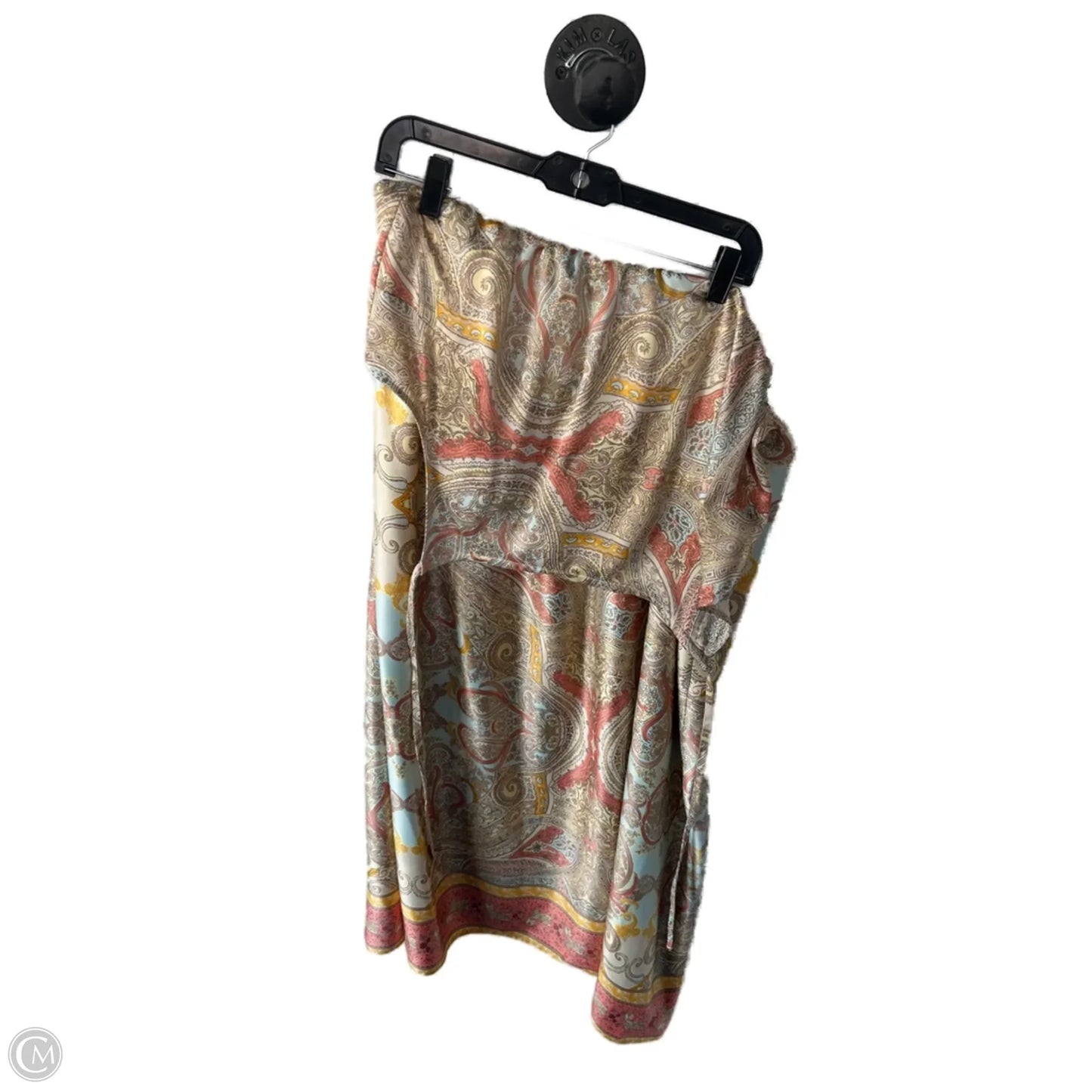 Dress Party Midi By Lane Bryant In Pink & Tan, Size: 1x