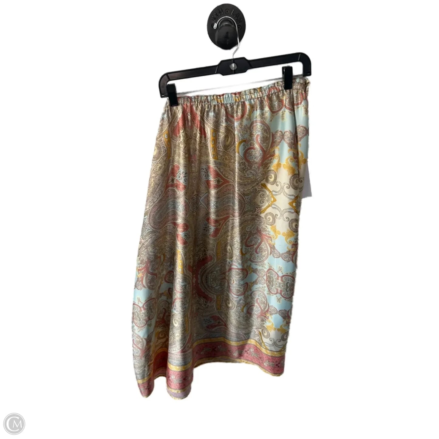 Dress Party Midi By Lane Bryant In Pink & Tan, Size: 1x