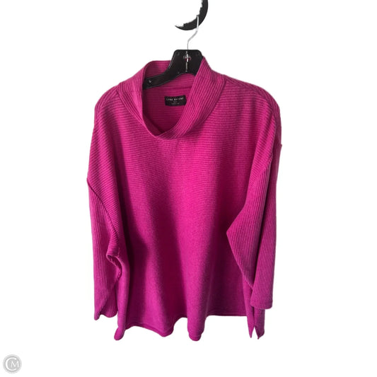 Top Long Sleeve By Lane Bryant In Pink, Size: 3x