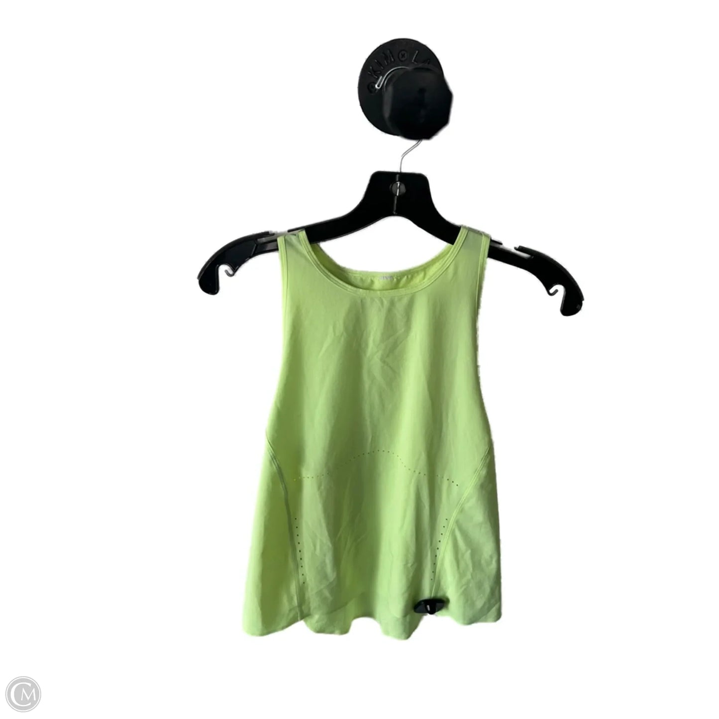 Athletic Tank Top By Lululemon In Yellow, Size: Xs