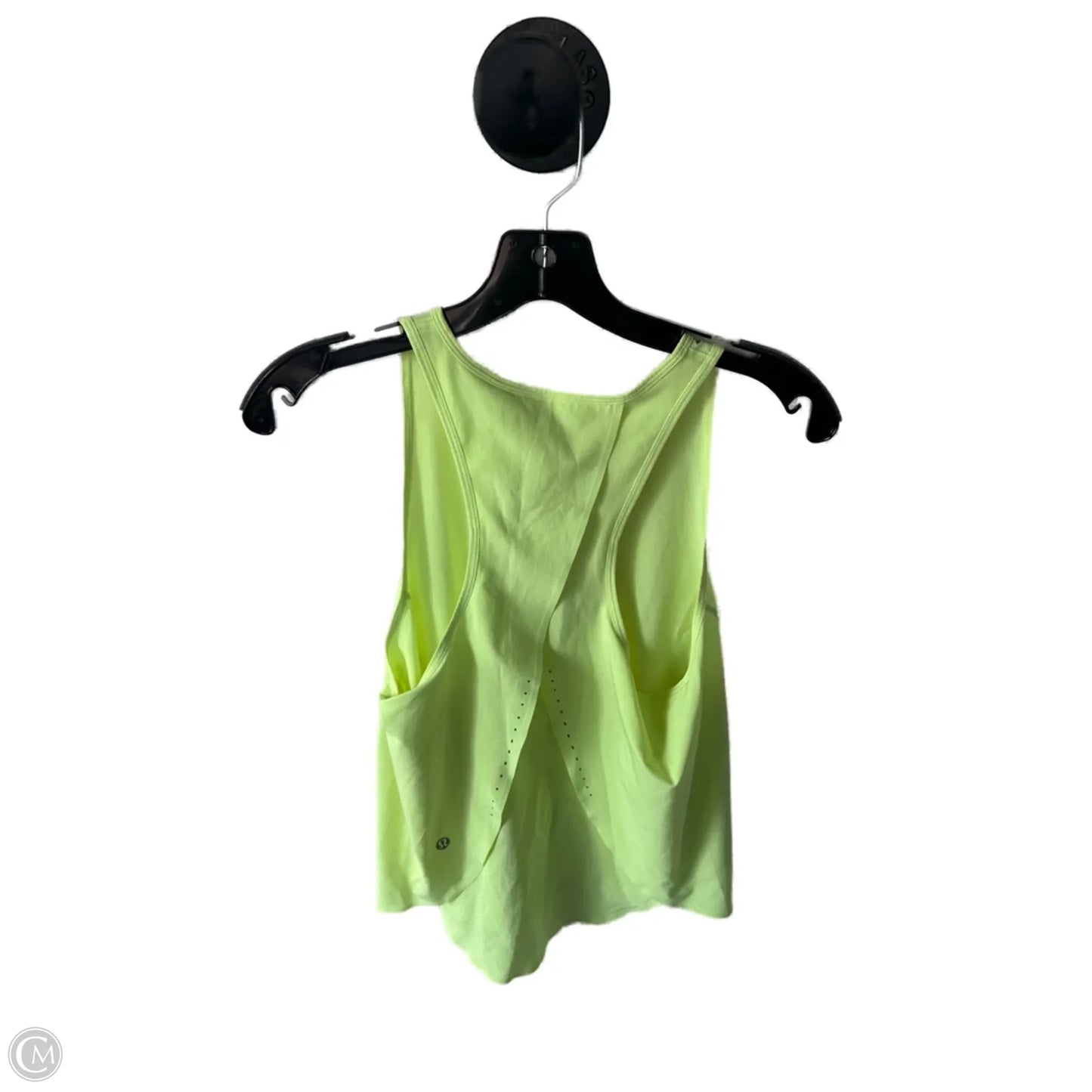 Athletic Tank Top By Lululemon In Yellow, Size: Xs