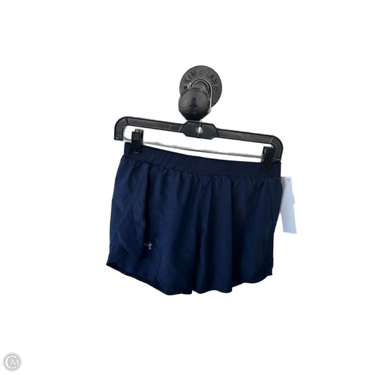 Athletic Shorts By Under Armour In Blue, Size: 4