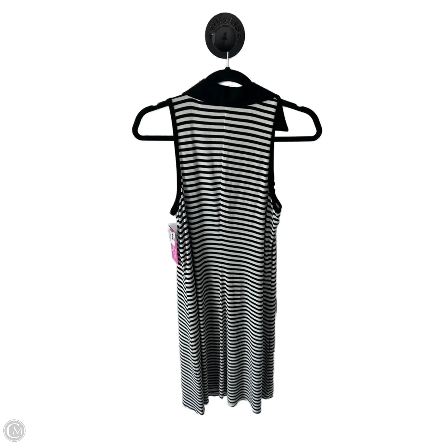 Dress Casual Short By Karen Kane In Black & White, Size: M