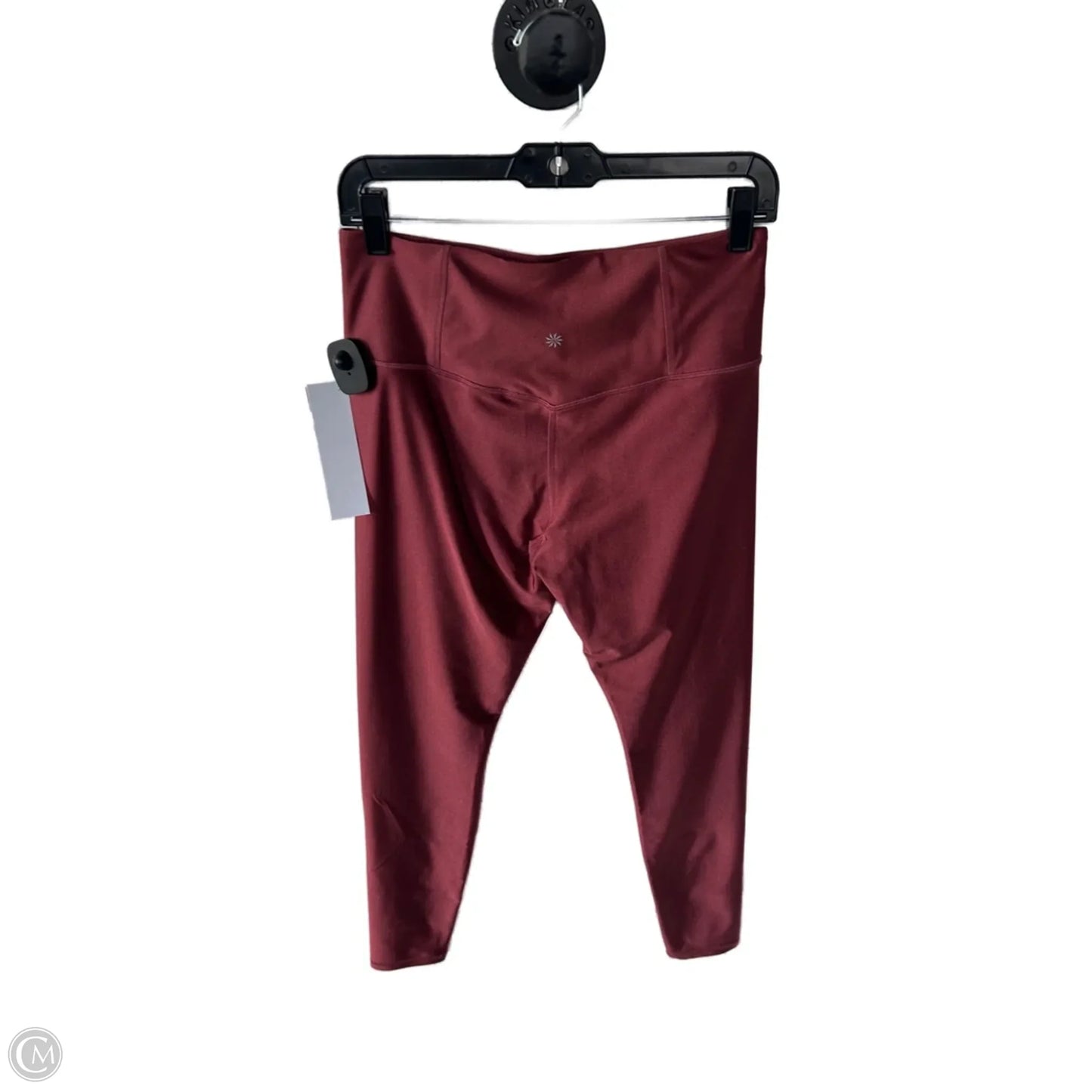 Athletic Leggings By Athleta In Red, Size: 8