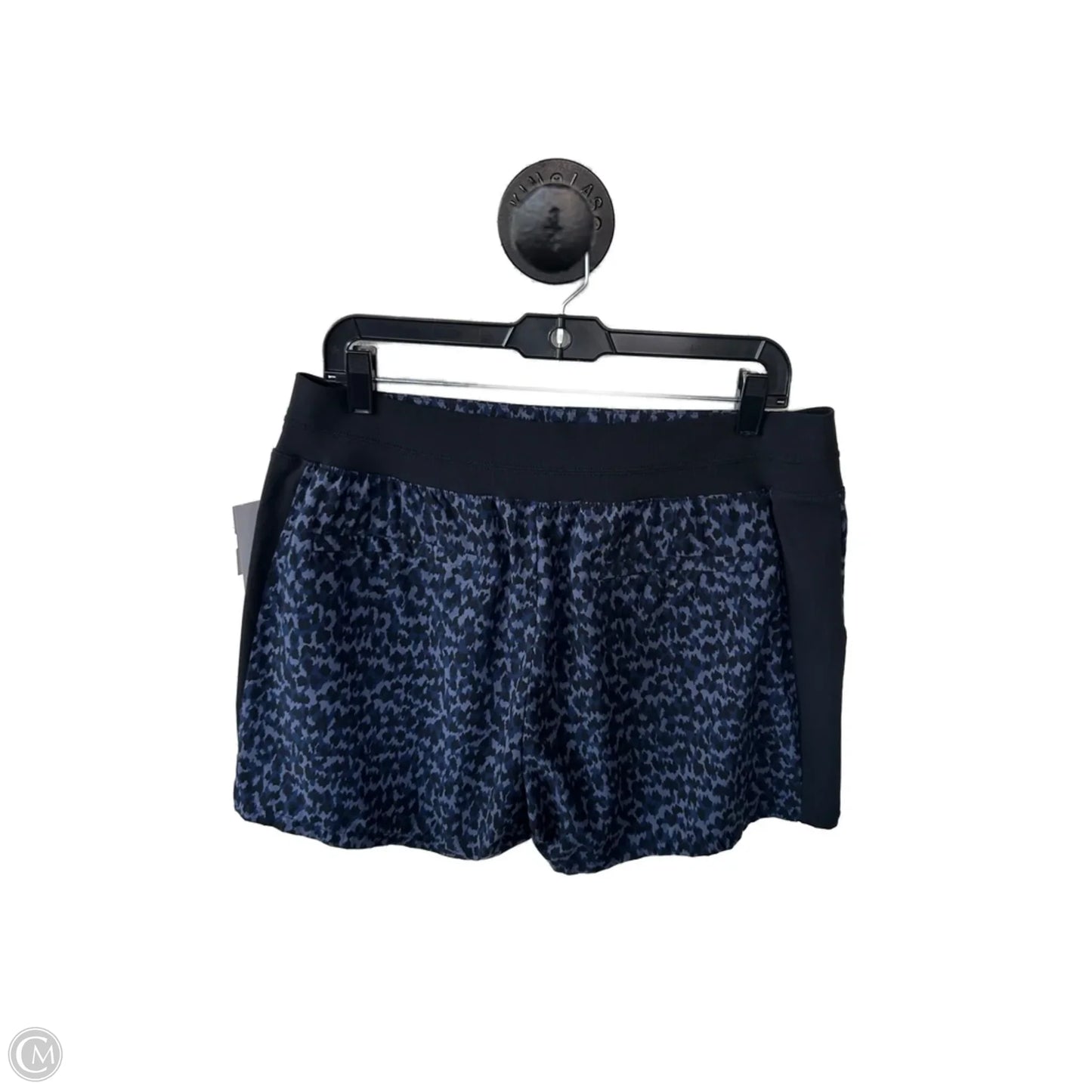 Athletic Shorts By Athleta In Black & Blue, Size: 14