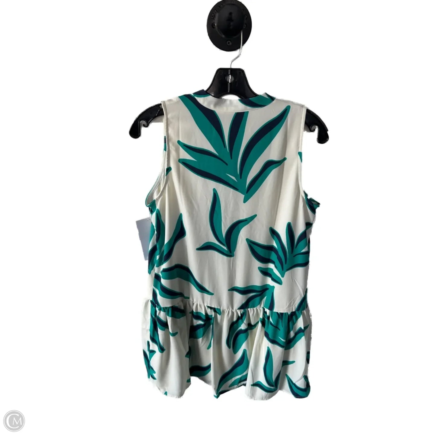 Dress Casual Short By Nine West In Green & White, Size: S