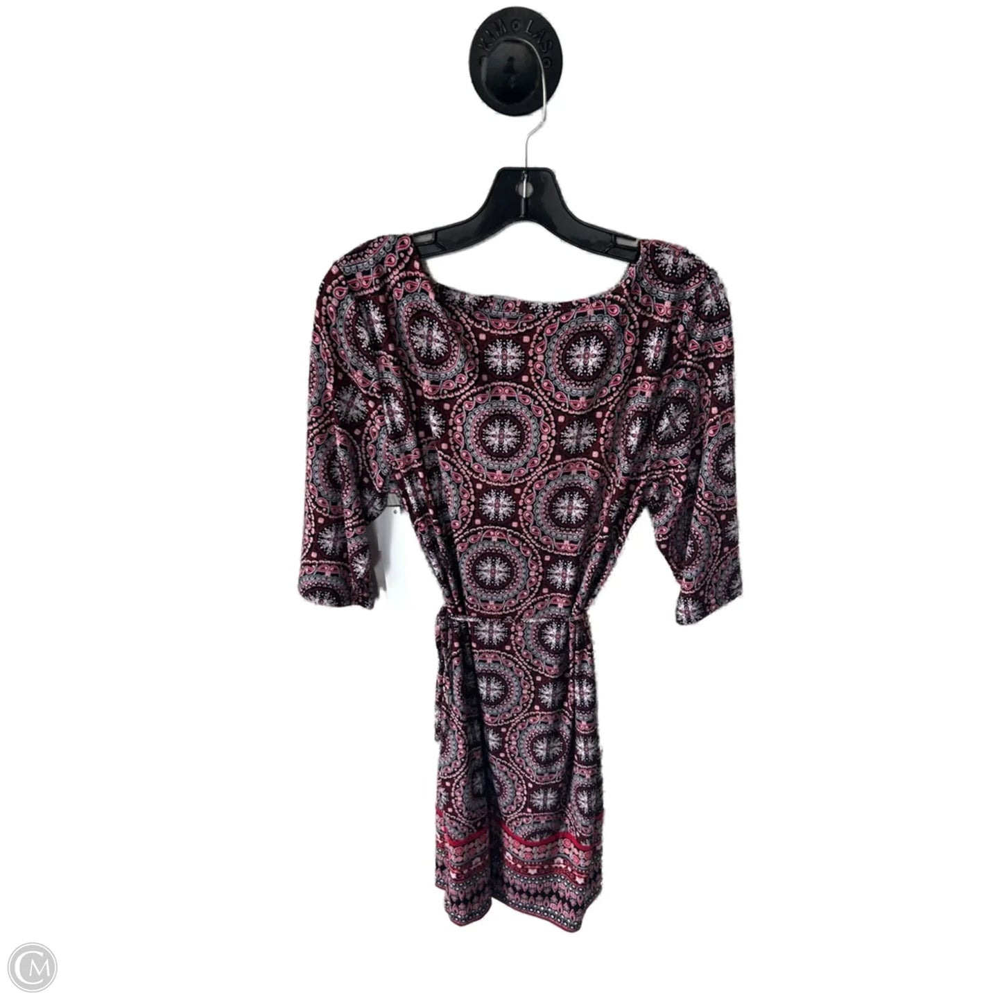 Dress Work By Liz Claiborne In Black & Red, Size: L