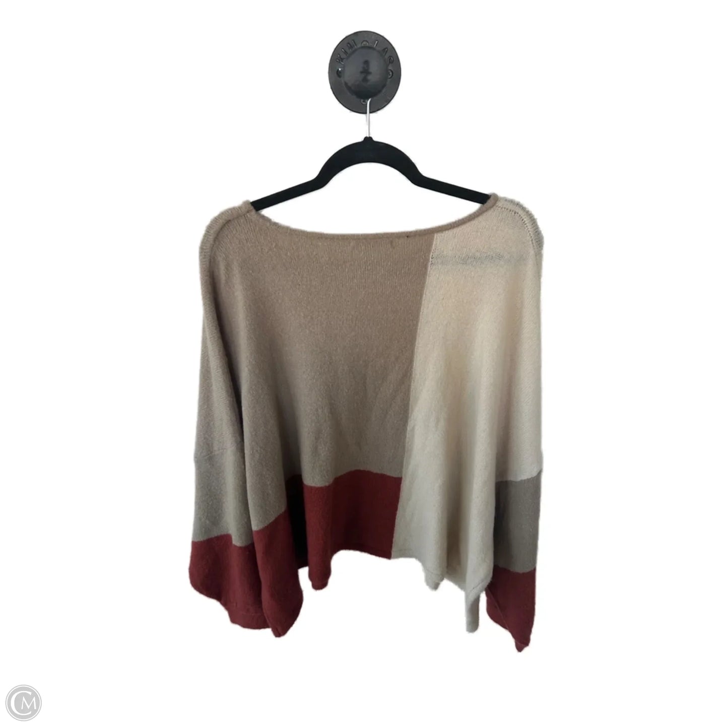 Sweater By Staccato In Tan & White, Size: L