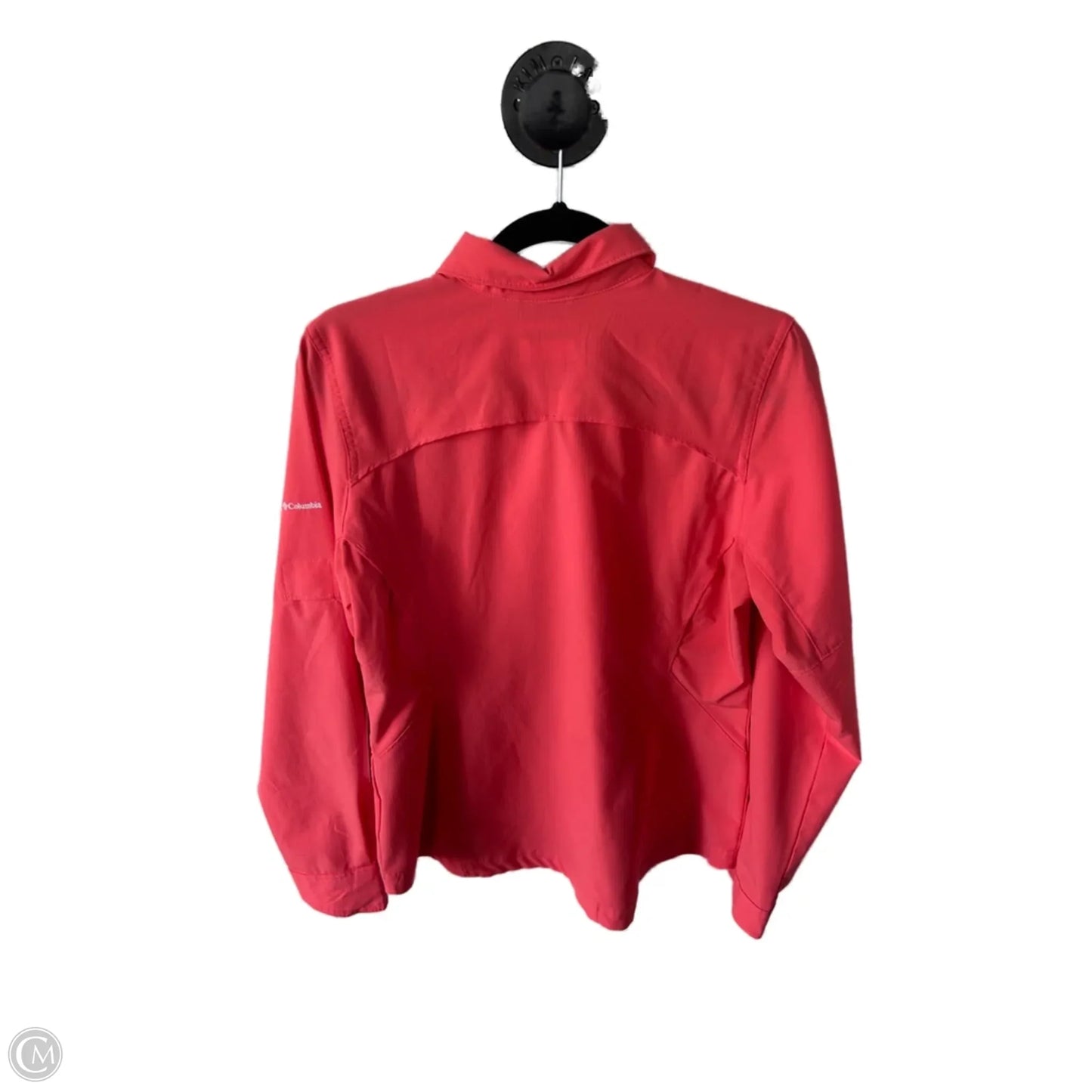 Top Long Sleeve By Columbia In Pink, Size: L