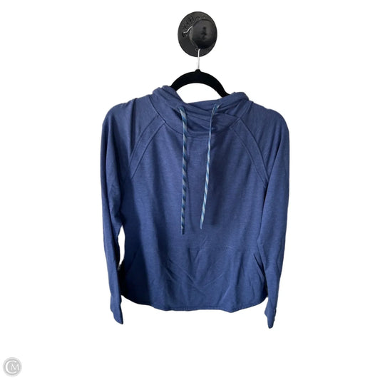 Sweatshirt Hoodie By Title Nine In Blue, Size: M