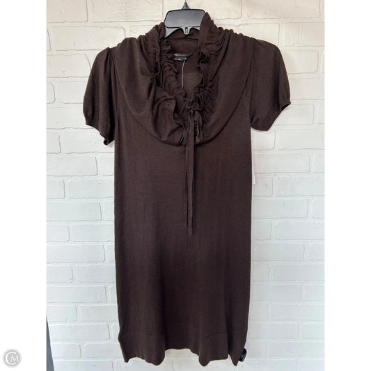 Dress Casual Short By Bcbgmaxazria In Brown, Size: S
