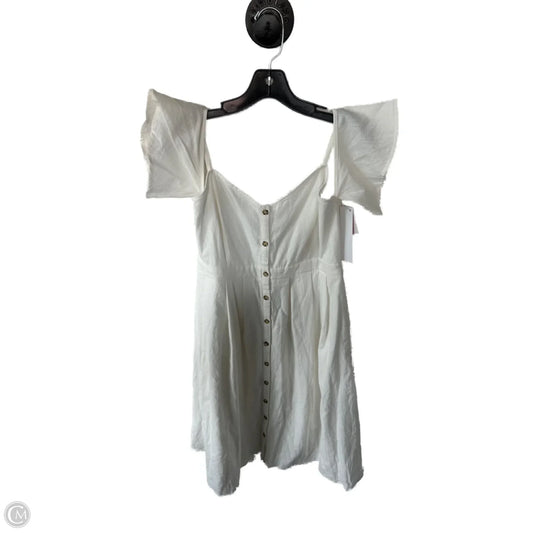 Dress Casual Short By Lulus In White, Size: L