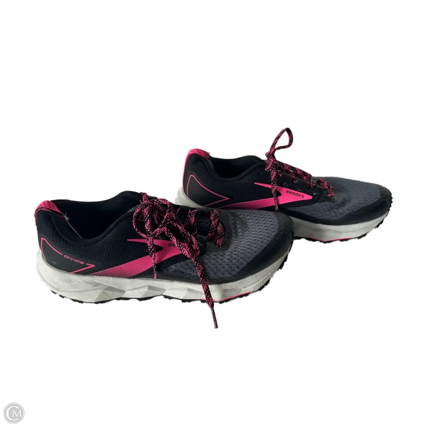 Shoes Athletic By Brooks In Grey & Pink, Size: 8.5