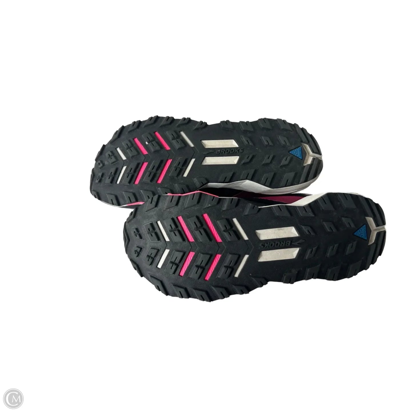 Shoes Athletic By Brooks In Grey & Pink, Size: 8.5