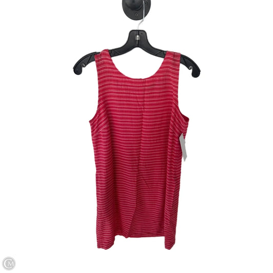 Dress Casual Short By Tommy Hilfiger In Pink & White, Size: S
