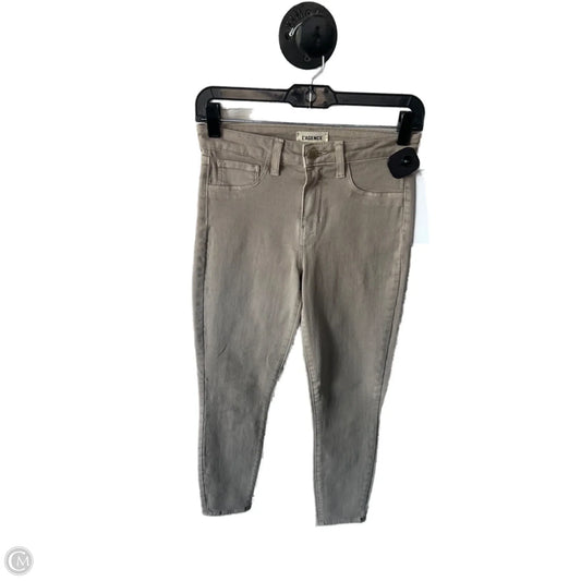 Jeans Skinny By L Agence In Tan Denim, Size: 2