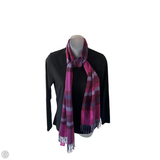 Scarf Winter By Clothes Mentor In Pink & Purple