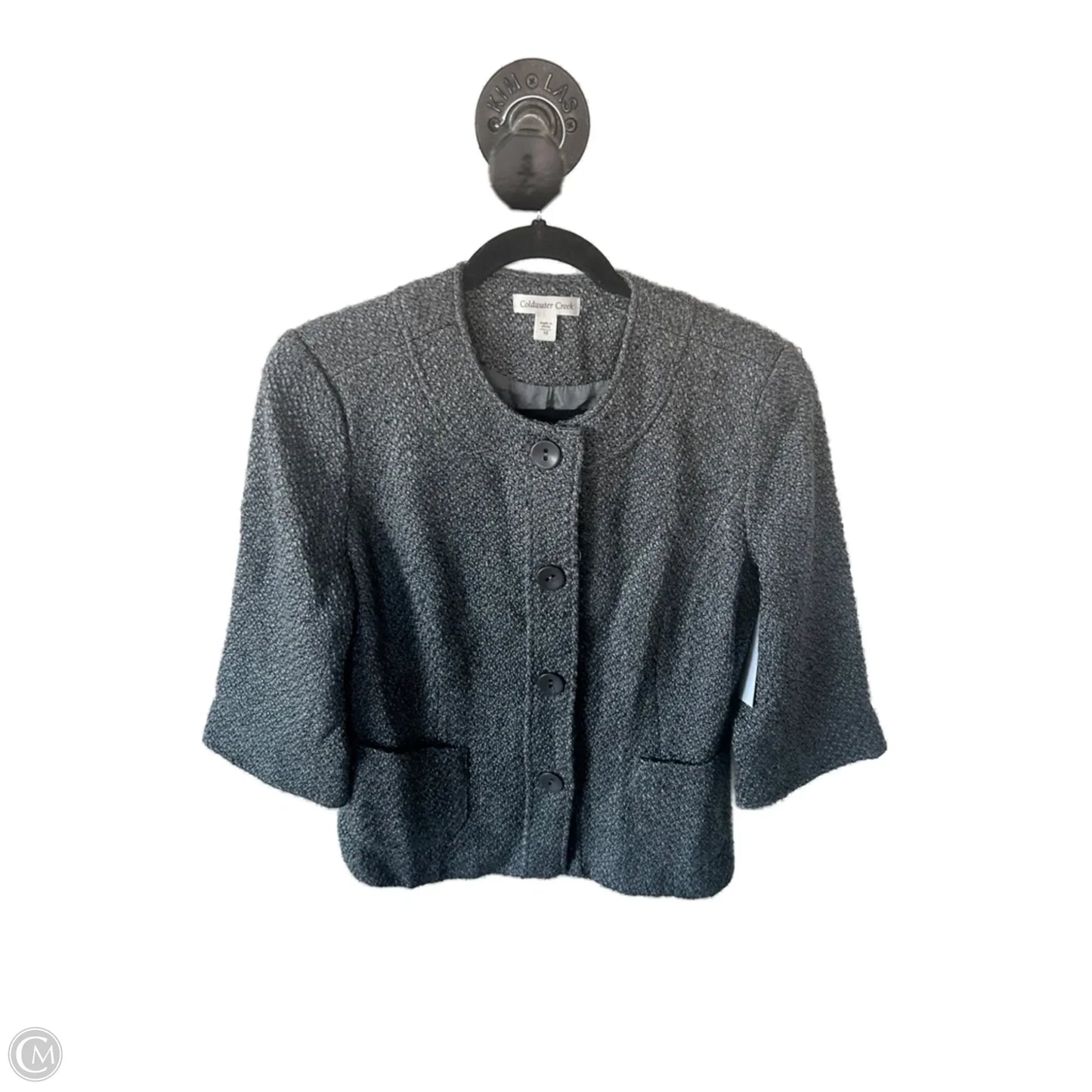 Blazer By Coldwater Creek In Grey, Size: M