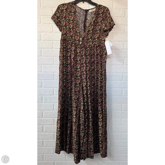 Jumpsuit By Natural Life In Black & Green, Size: Xs