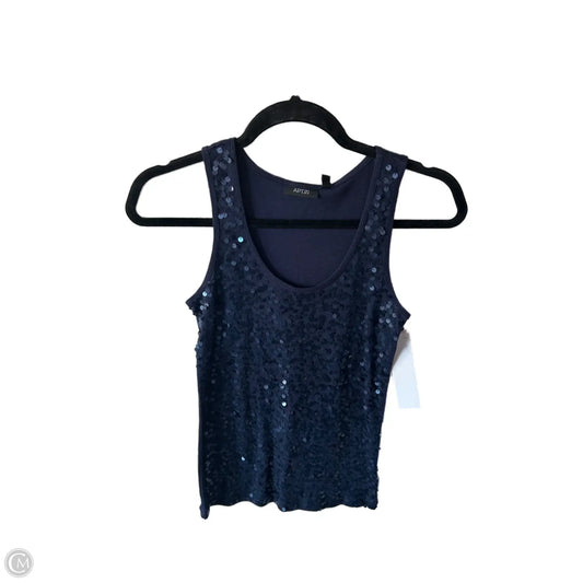 Top Sleeveless Basic By Apt 9 In Blue, Size: S