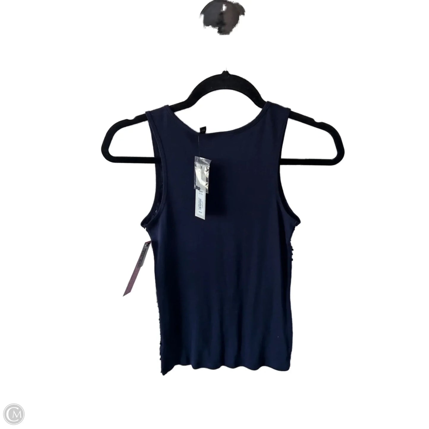 Top Sleeveless Basic By Apt 9 In Blue, Size: S