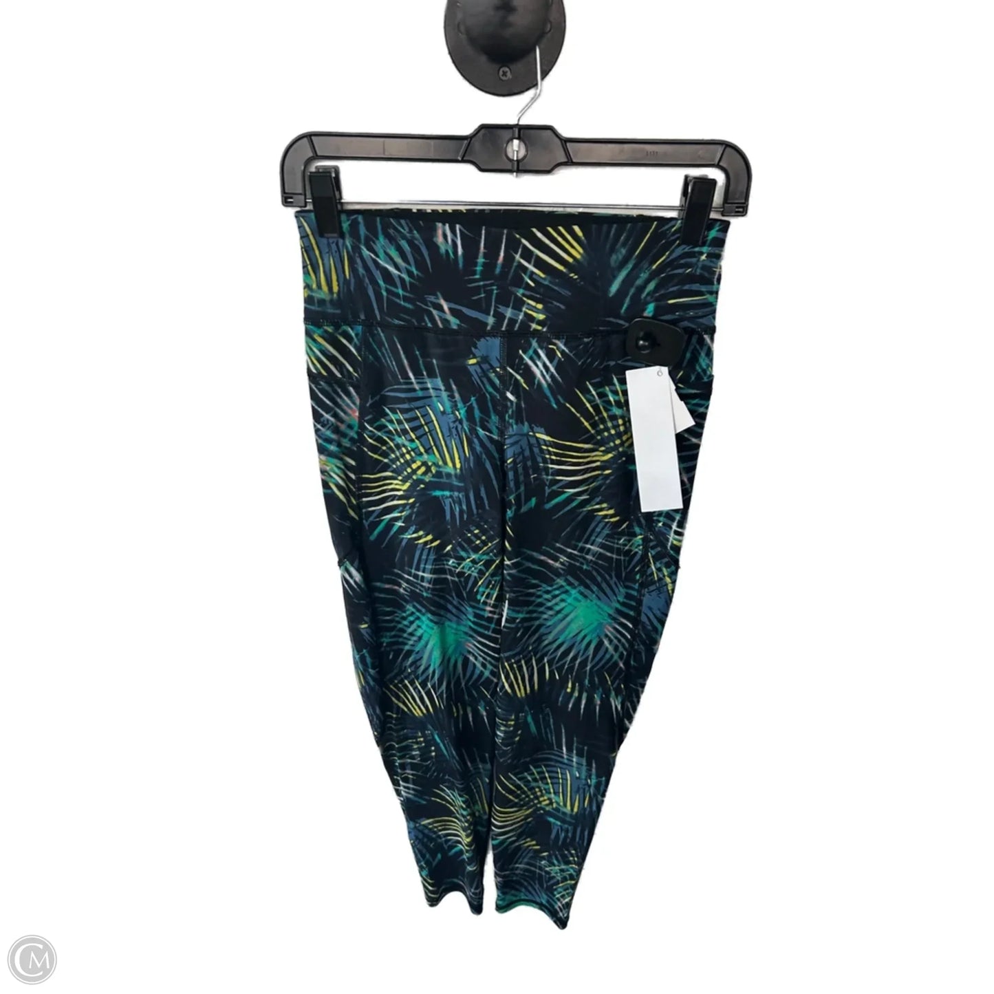 Athletic Leggings By Sweaty Betty In Black & Blue, Size: 4