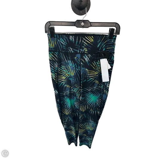 Athletic Leggings By Sweaty Betty In Black & Blue, Size: 4