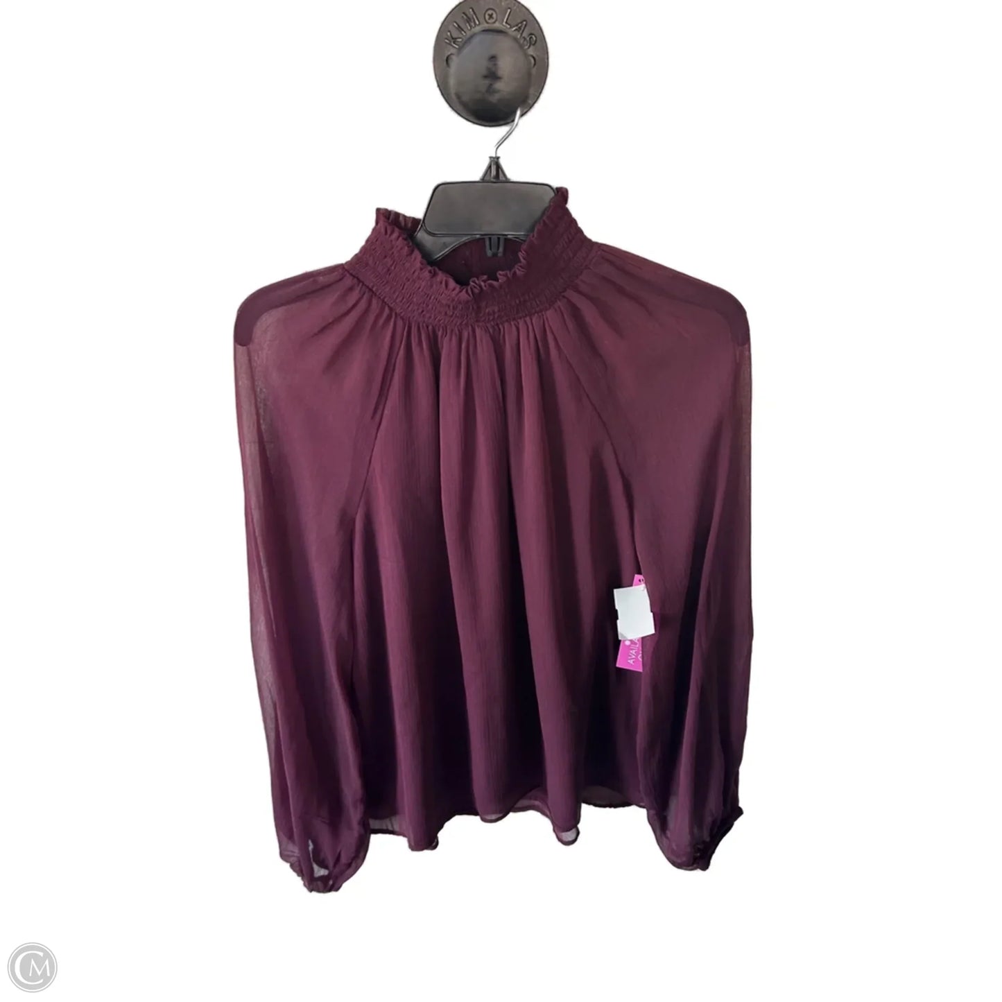 Top Long Sleeve By Joie In Red, Size: S