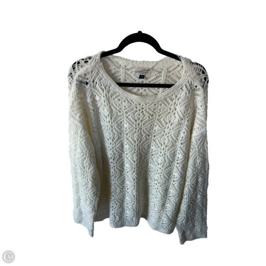 Sweater By Universal Thread In Cream, Size: Xxl