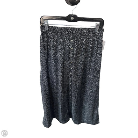 Skirt Maxi By Wishlist In Black & White, Size: 8