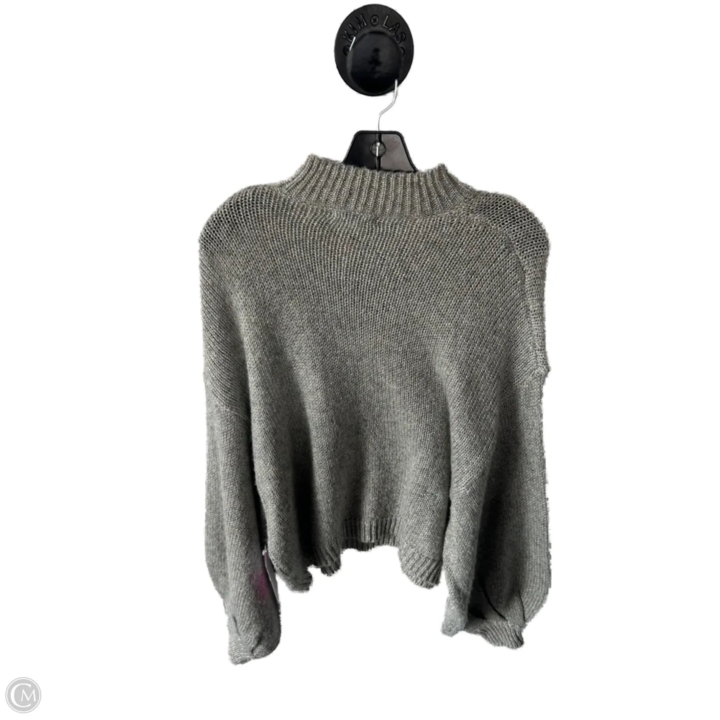Sweater By Bb Dakota In Gold & Silver, Size: S