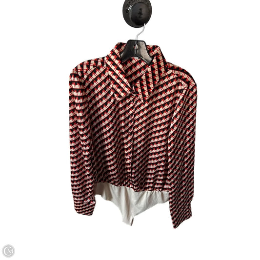Bodysuit By Favorite Daughter In Black & Orange, Size: L