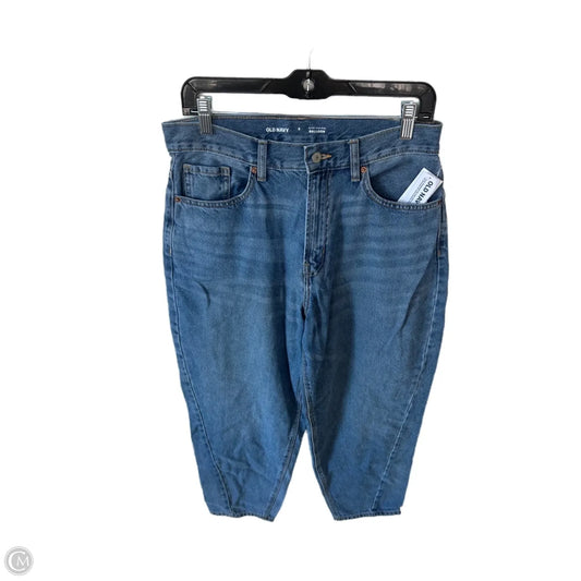 Jeans Wide Leg By Old Navy In Blue Denim, Size: 8