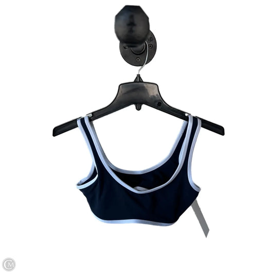 Athletic Bra By Athleta In Blue & White, Size: S