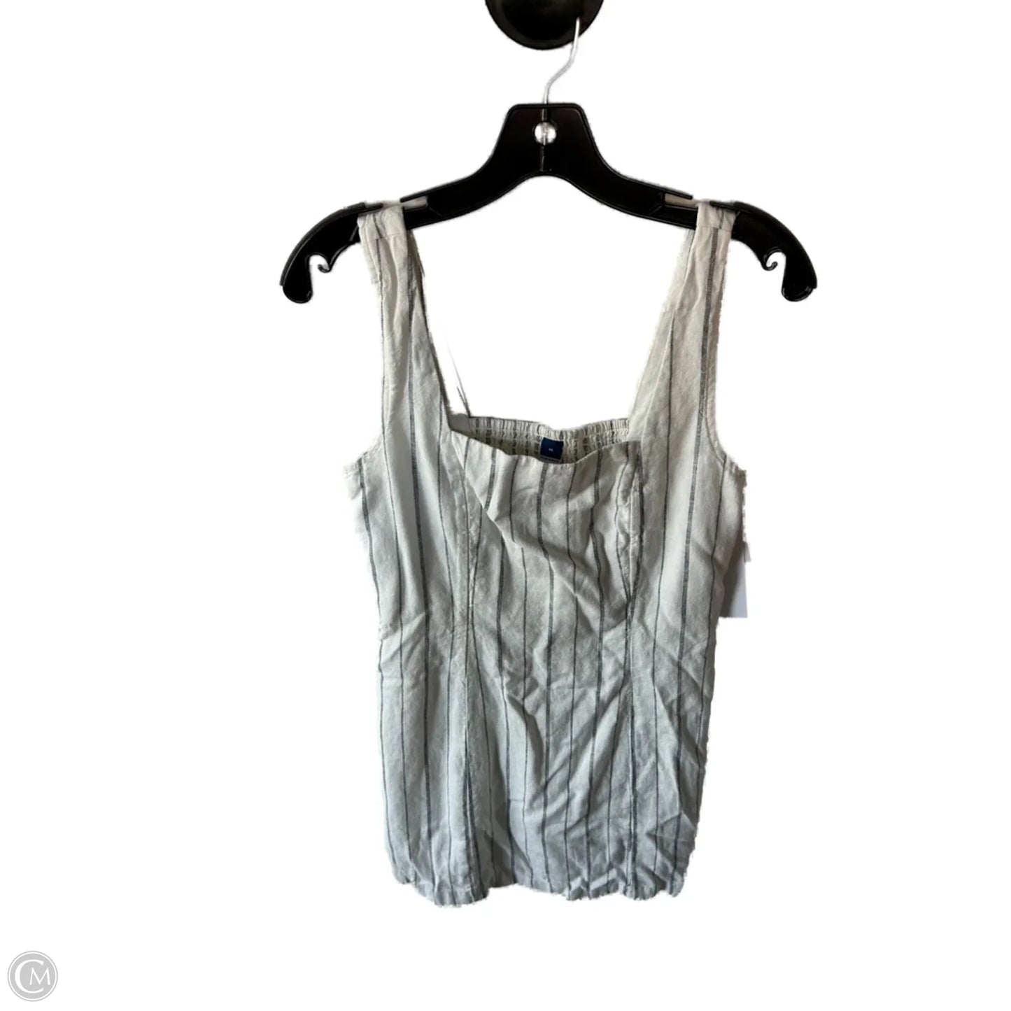 Dress Casual Short By Old Navy In Grey & White, Size: M