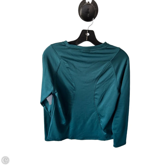 Athletic Top Long Sleeve Crewneck By Spyder In Green, Size: M