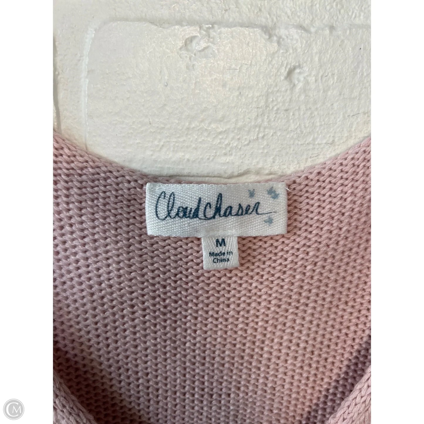 Vest Sweater By Cloud Chaser In Pink, Size: M