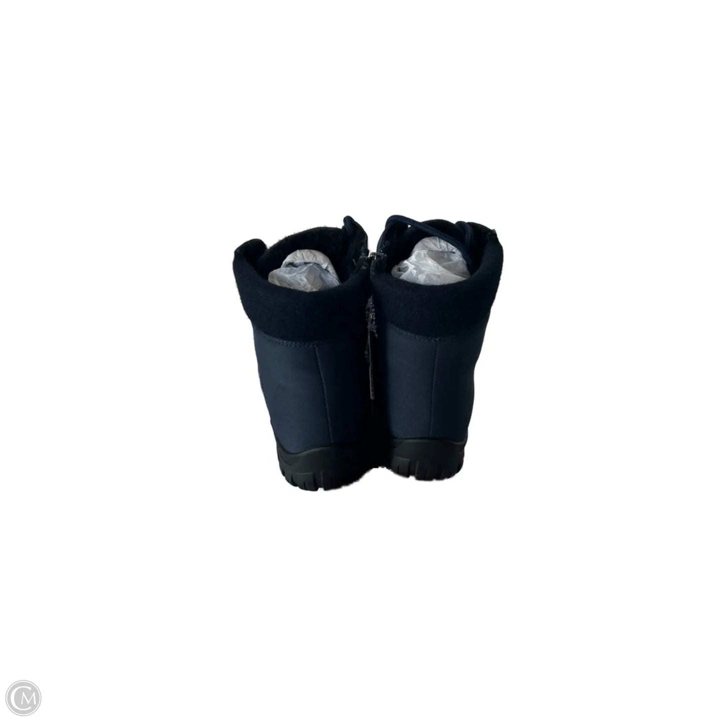 Boots Ankle Flats By Clothes Mentor In Blue, Size: 7