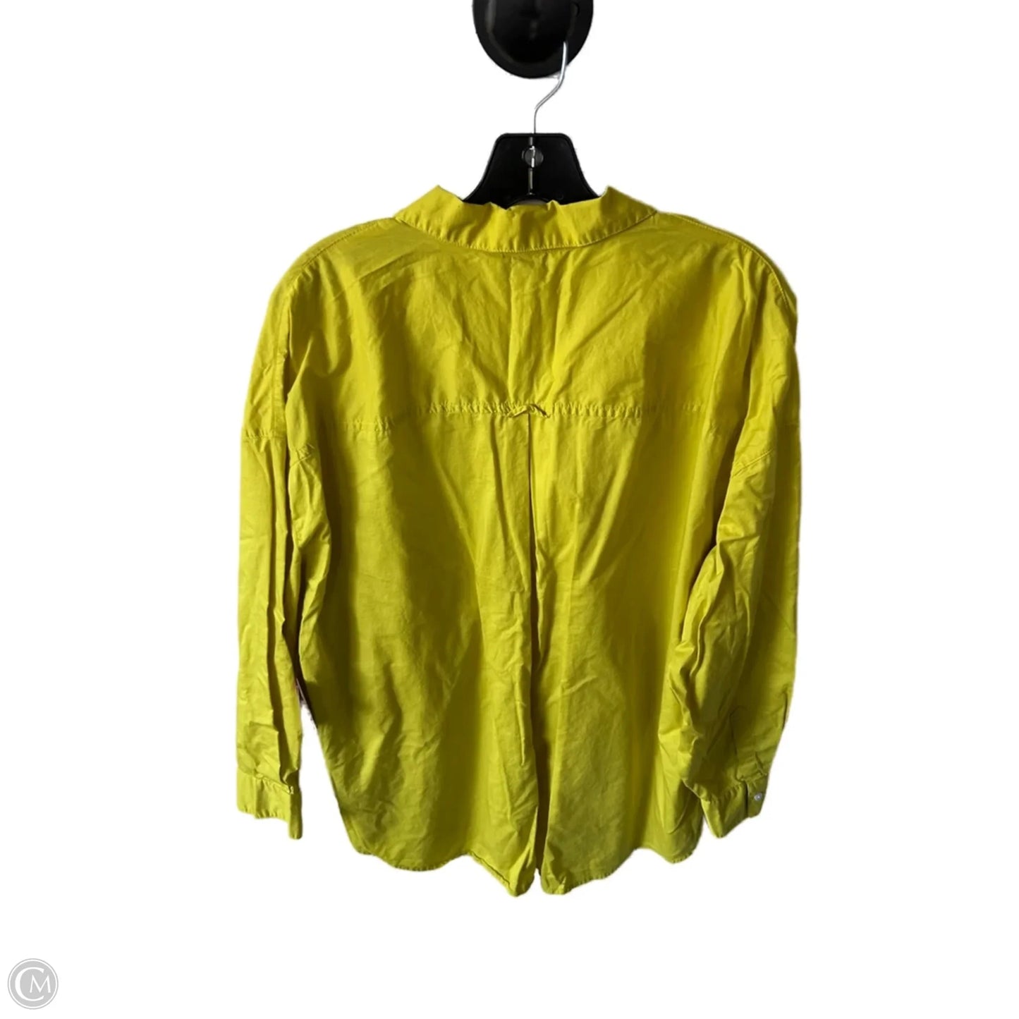 Top Long Sleeve By Old Navy In Yellow, Size: Xl