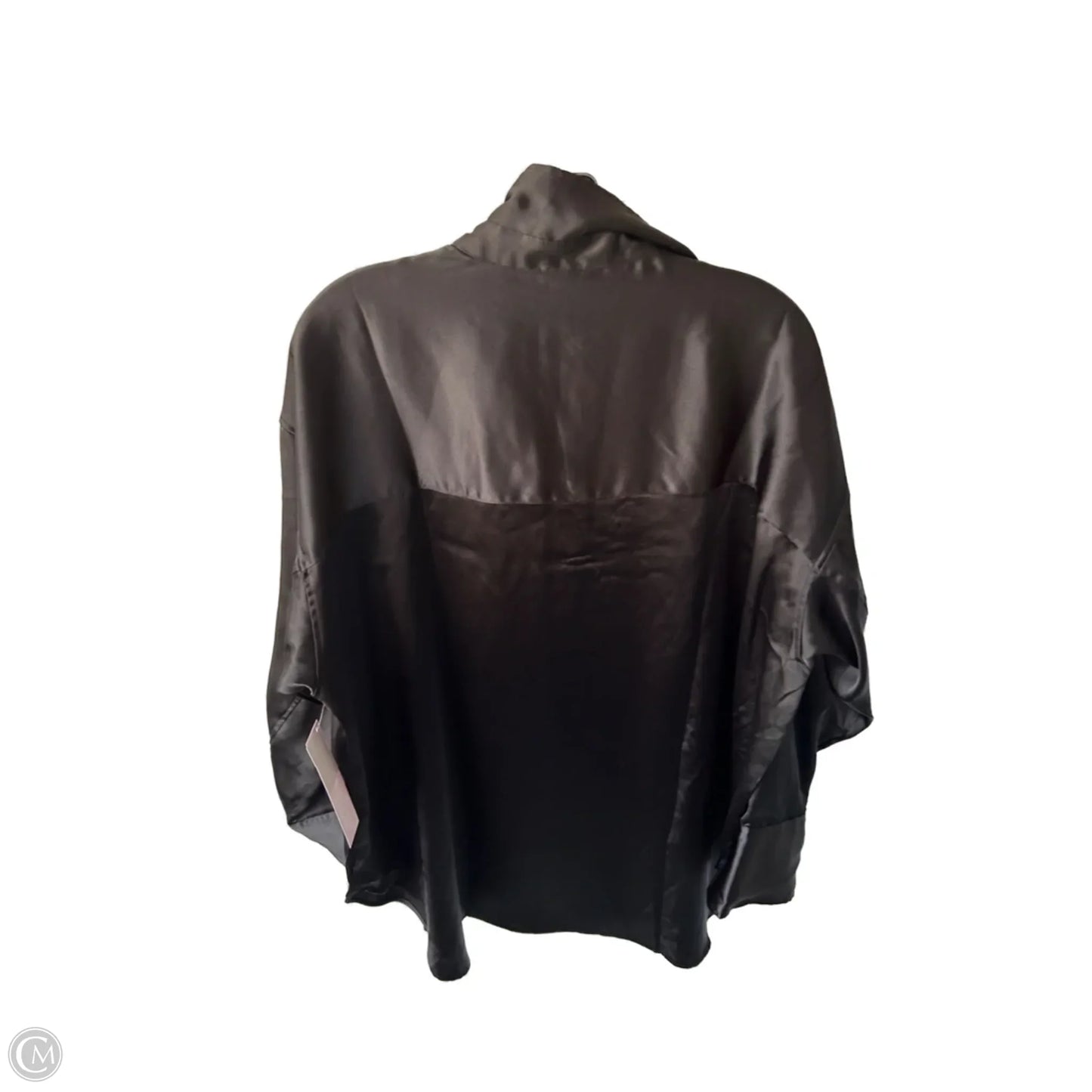 Top Long Sleeve By H&m In Black, Size: M