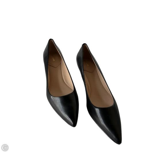 Shoes Heels Kitten By Aldo In Black, Size: 9