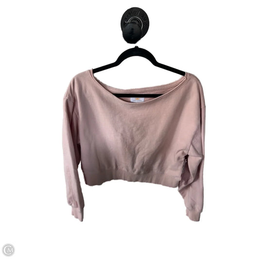 Sweatshirt Crewneck By Cmc In Pink, Size: M