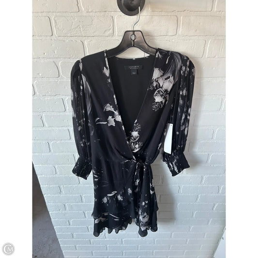 Dress Designer By All Saints In Black & Grey, Size: Xs