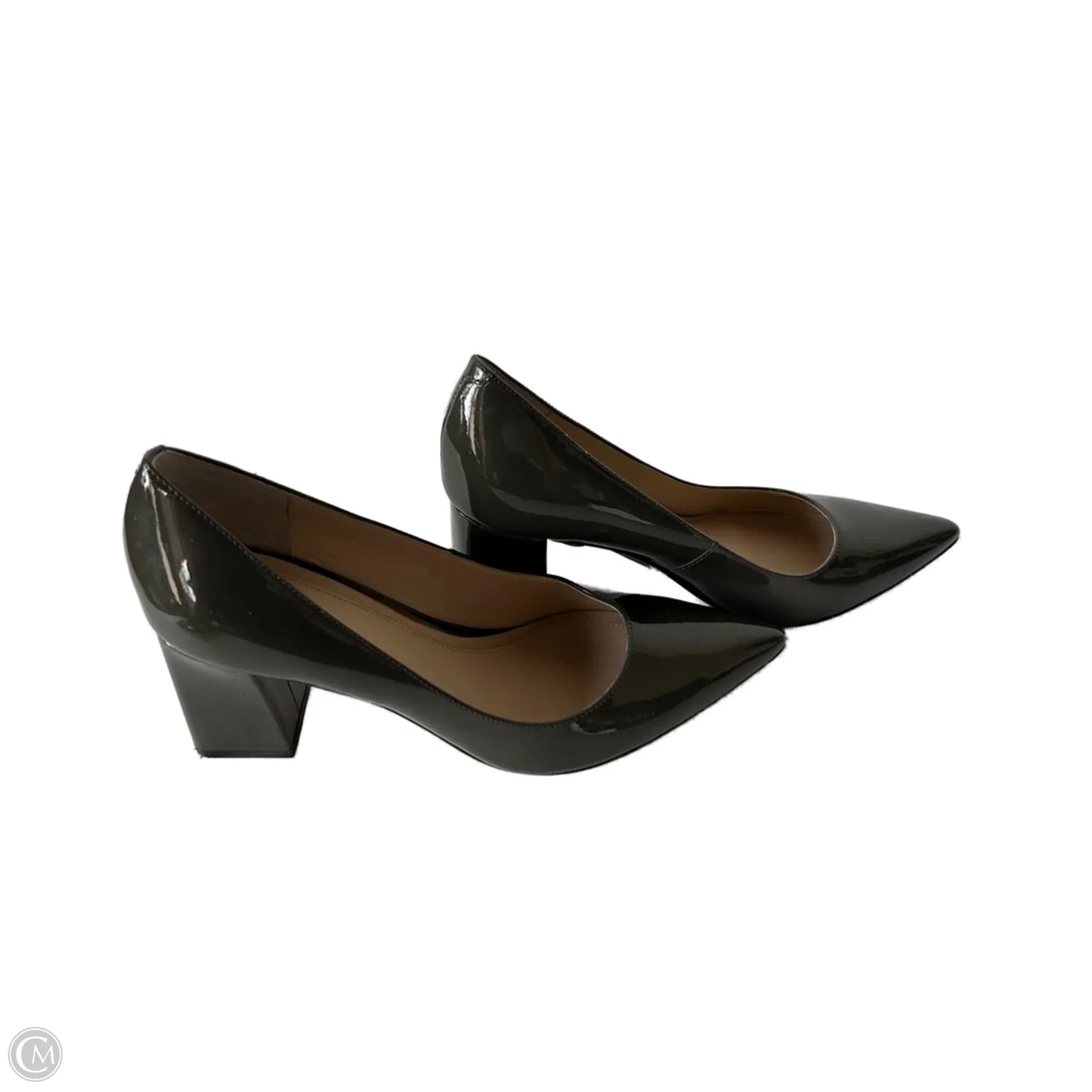 Shoes Heels Block By Marc Fisher In Green, Size: 8
